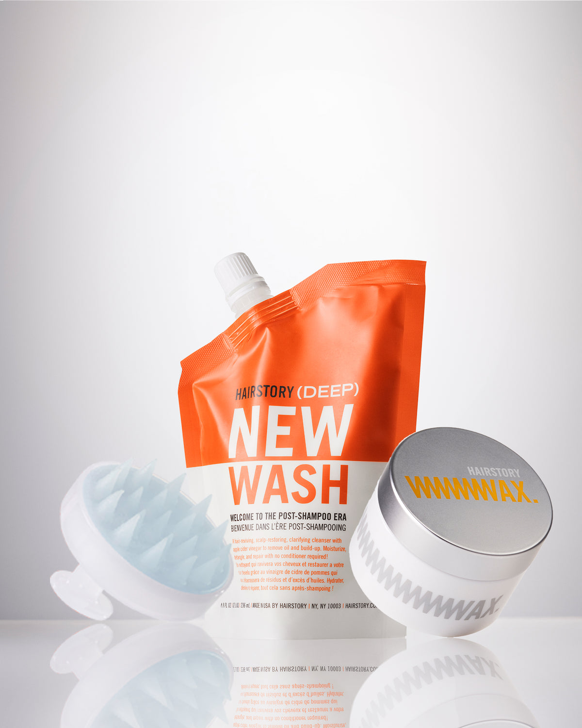 New Wash Deep, Wax & Brush Set