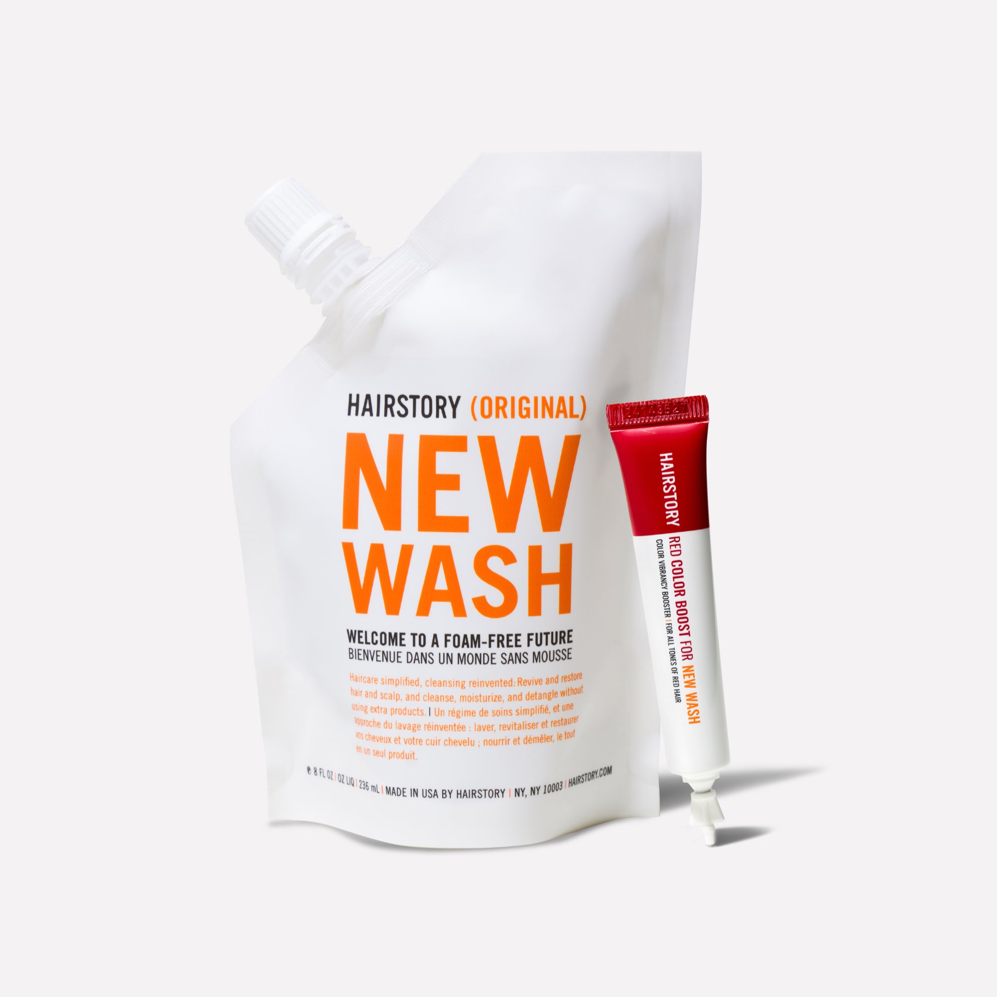 New Wash Original 8oz with 1 Red Color Boost