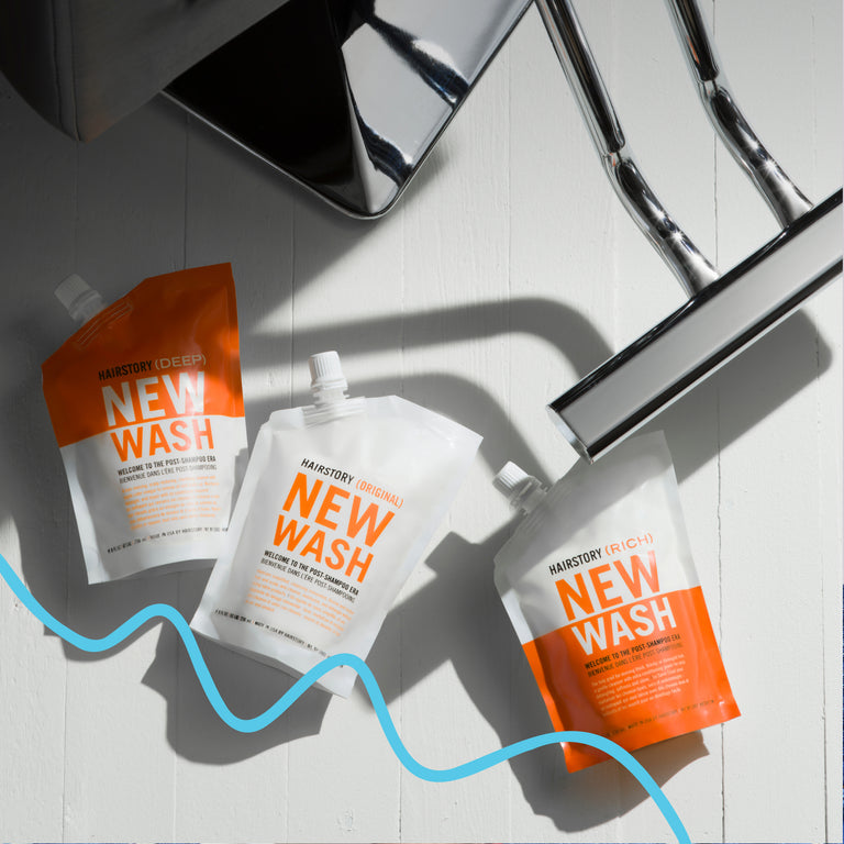 New Wash Deep, New Wash Original and New Wash Rich