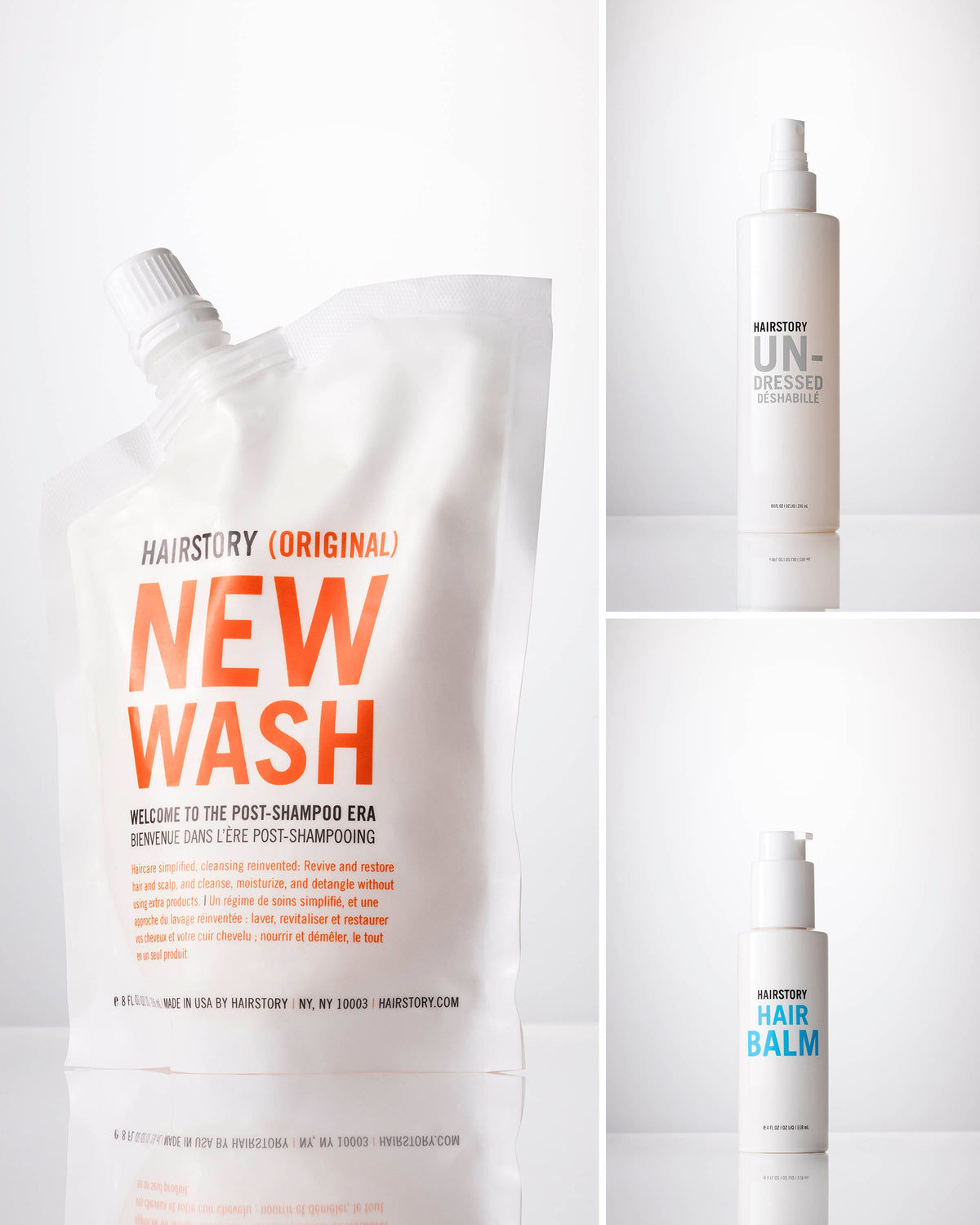 New Wash Original, Undressed & Balm Set