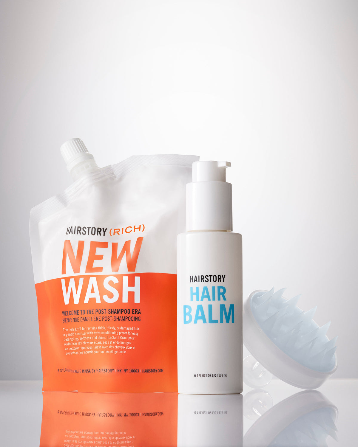 New Wash Rich, Balm & Brush Set