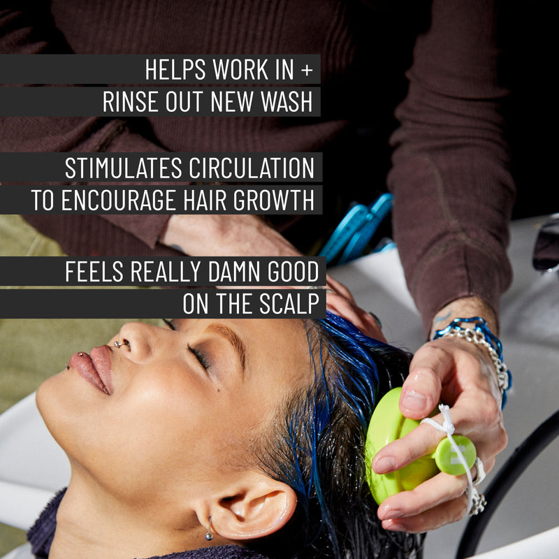 Massaging Scalp Brush - Citron