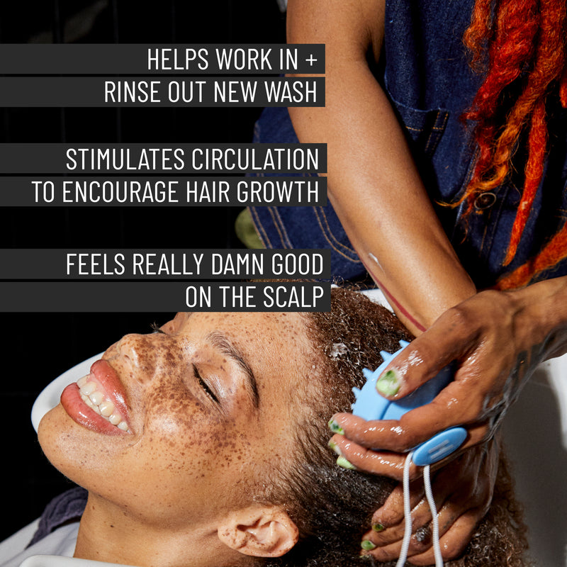 Massaging Scalp Brush - Blue
