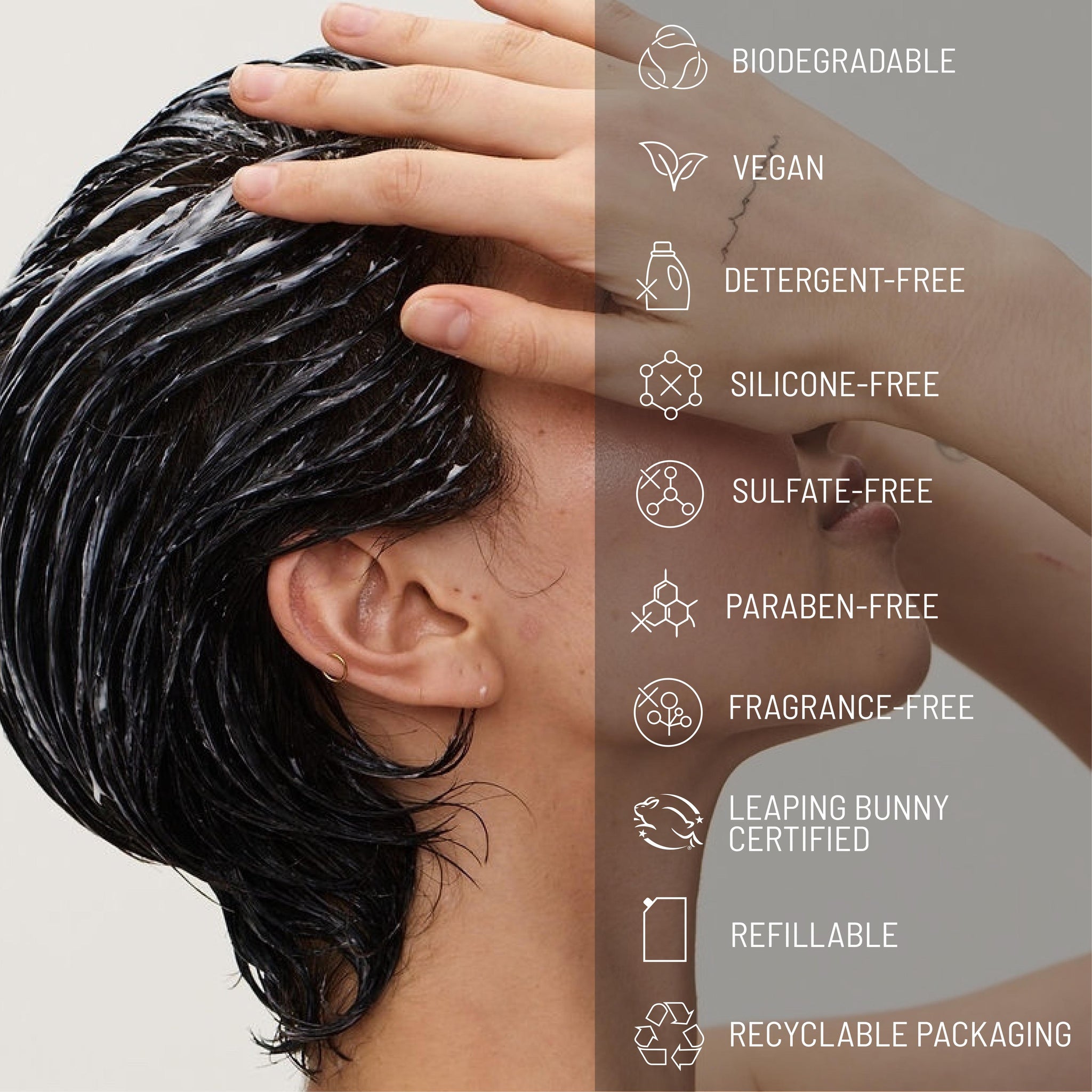 New Wash Method Fragrance-Free for All Hair Types