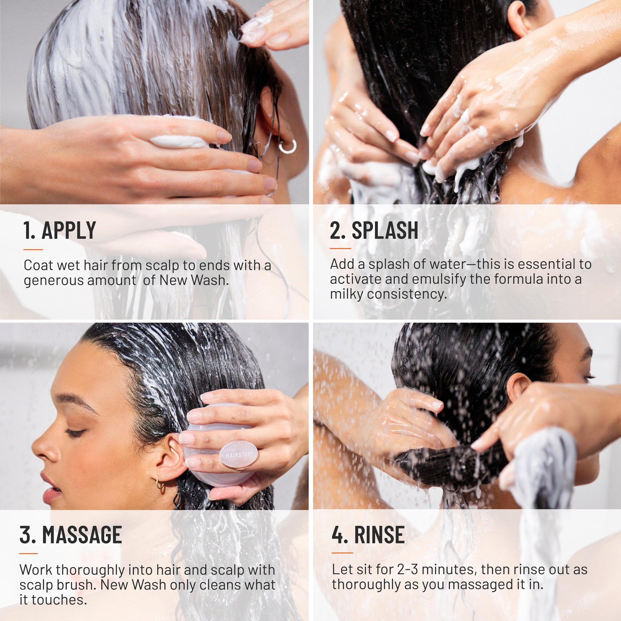 New Wash Method Fragrance-Free for All Hair Types