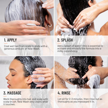 New Wash Fragrance Free 8oz bottle