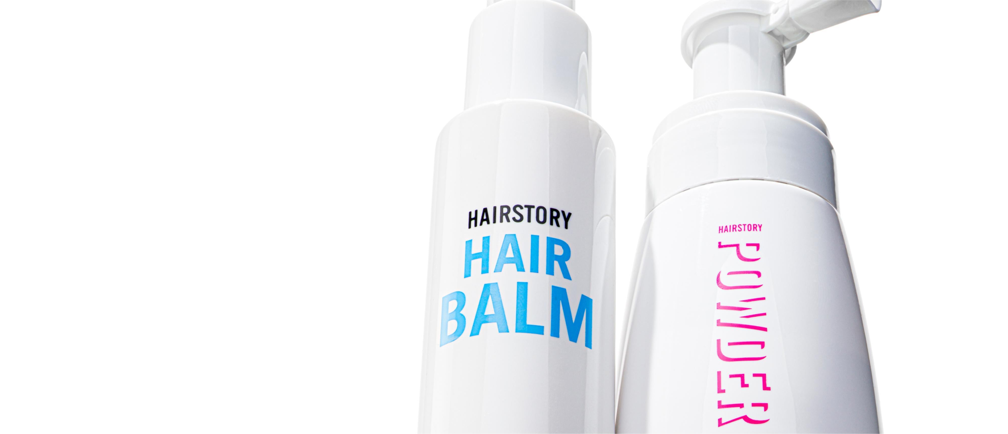 Hairstory Hair Balm and Powder