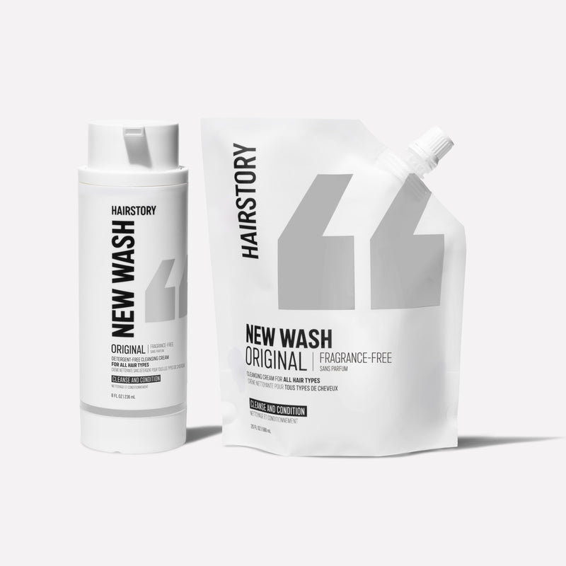 New Wash Fragrance Free Refill Set 20oz
