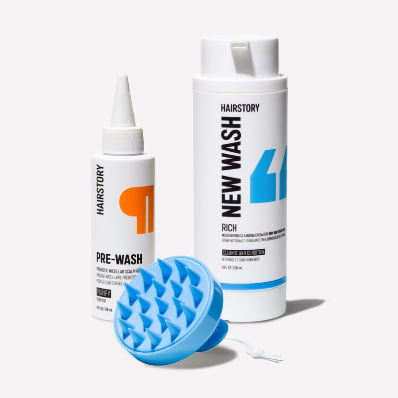 New Wash Method for Dry Hair