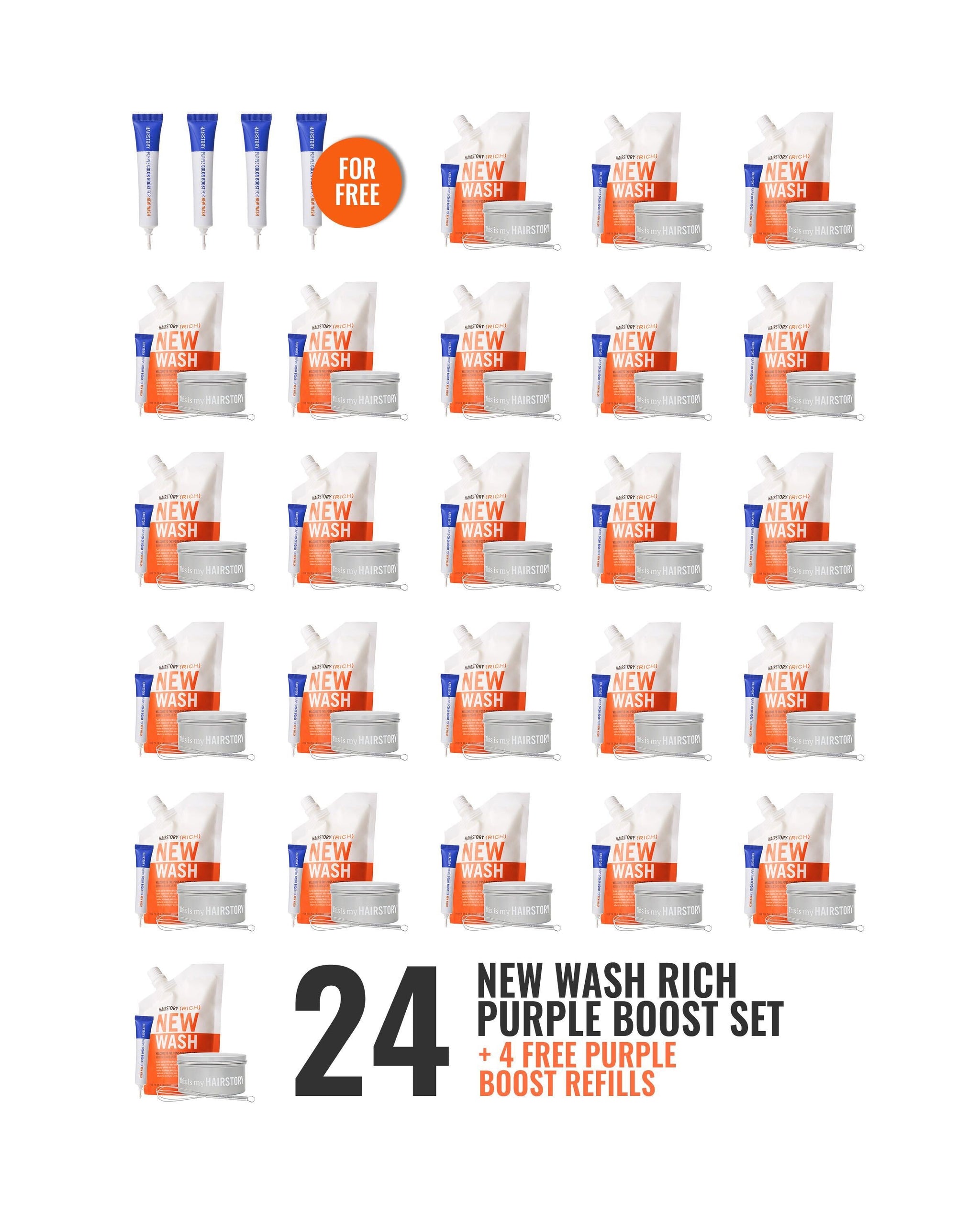 New Wash Rich Purple Boost Set Case (24)