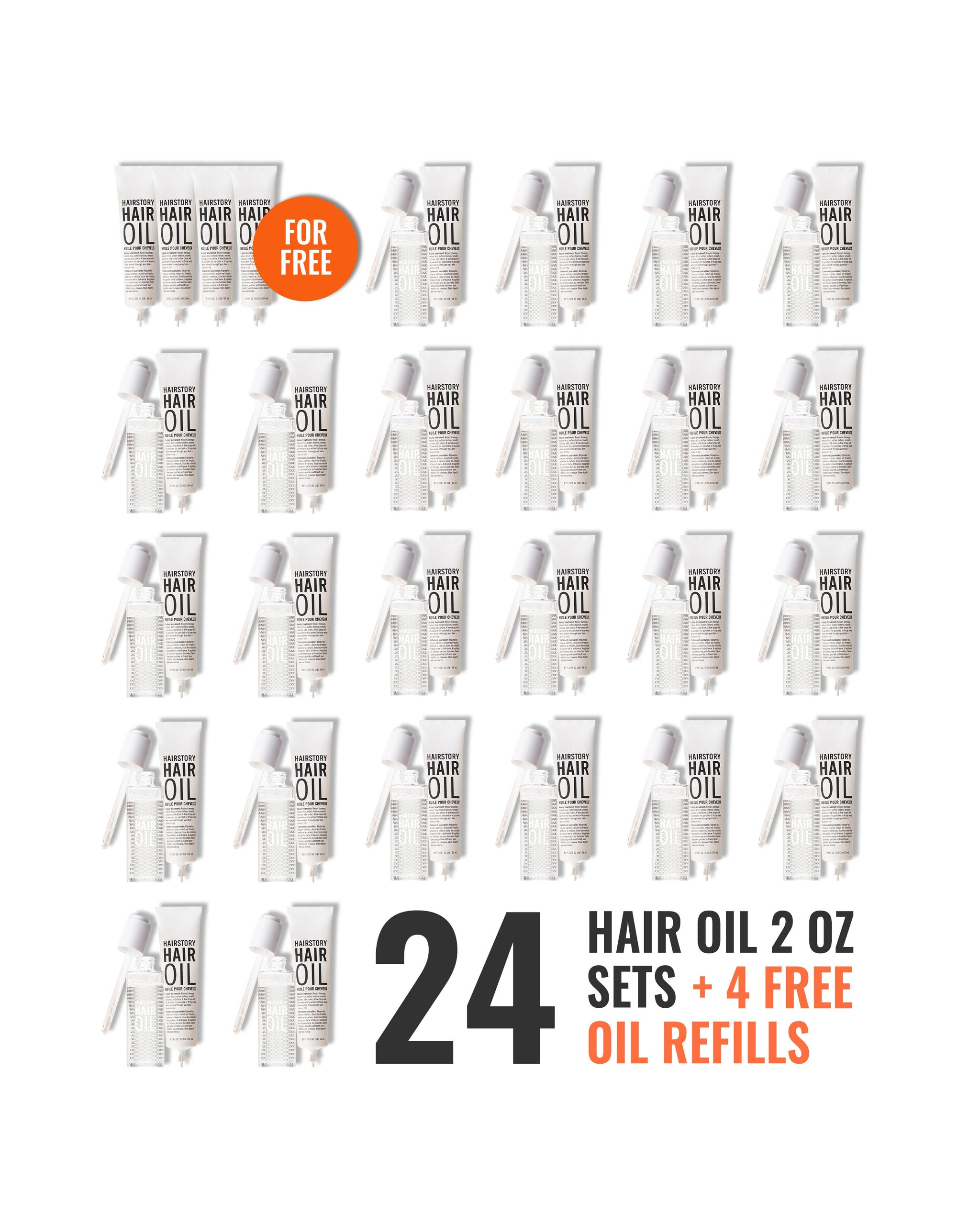 Hair Oil Set Case (24)