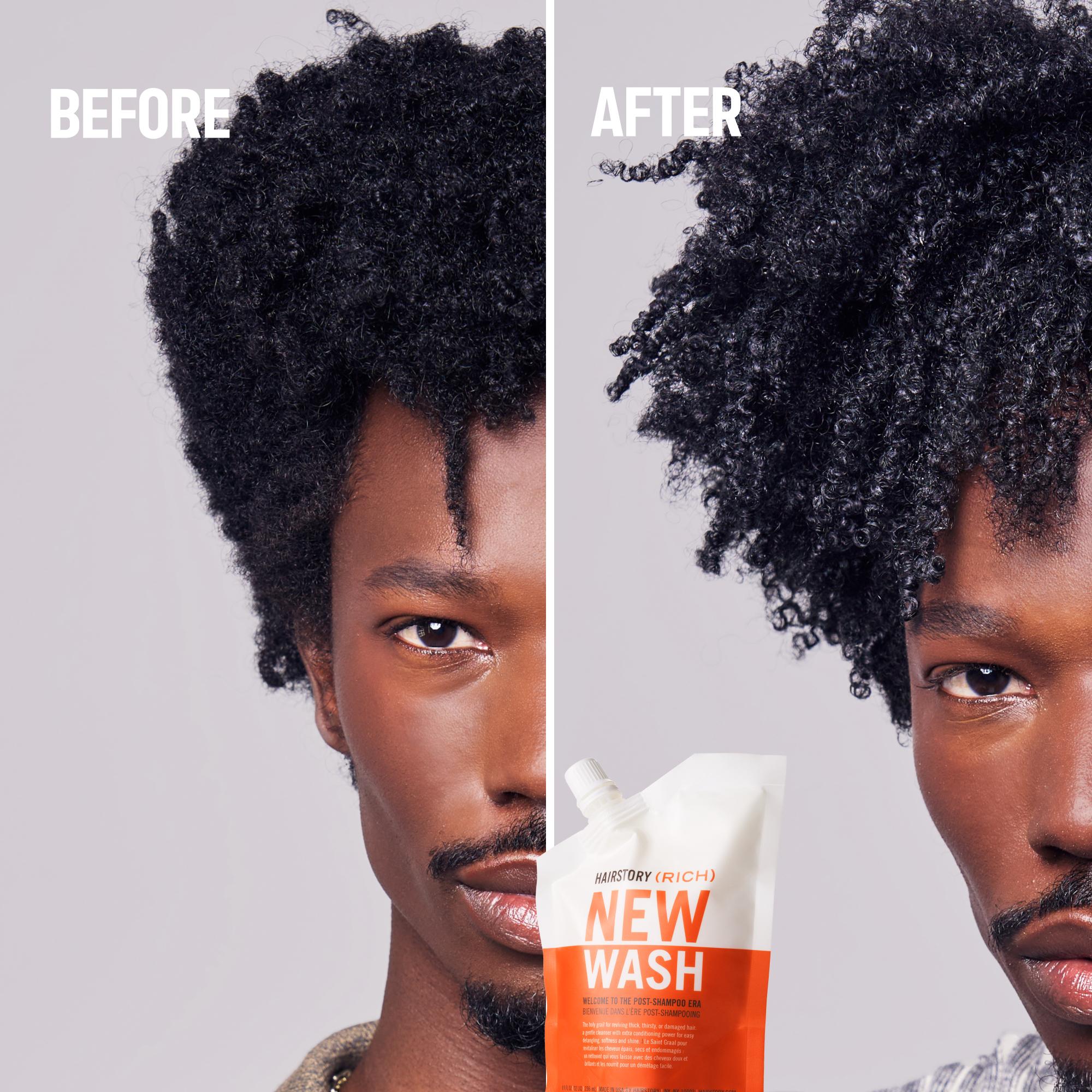 New Wash Method for Dry Hair