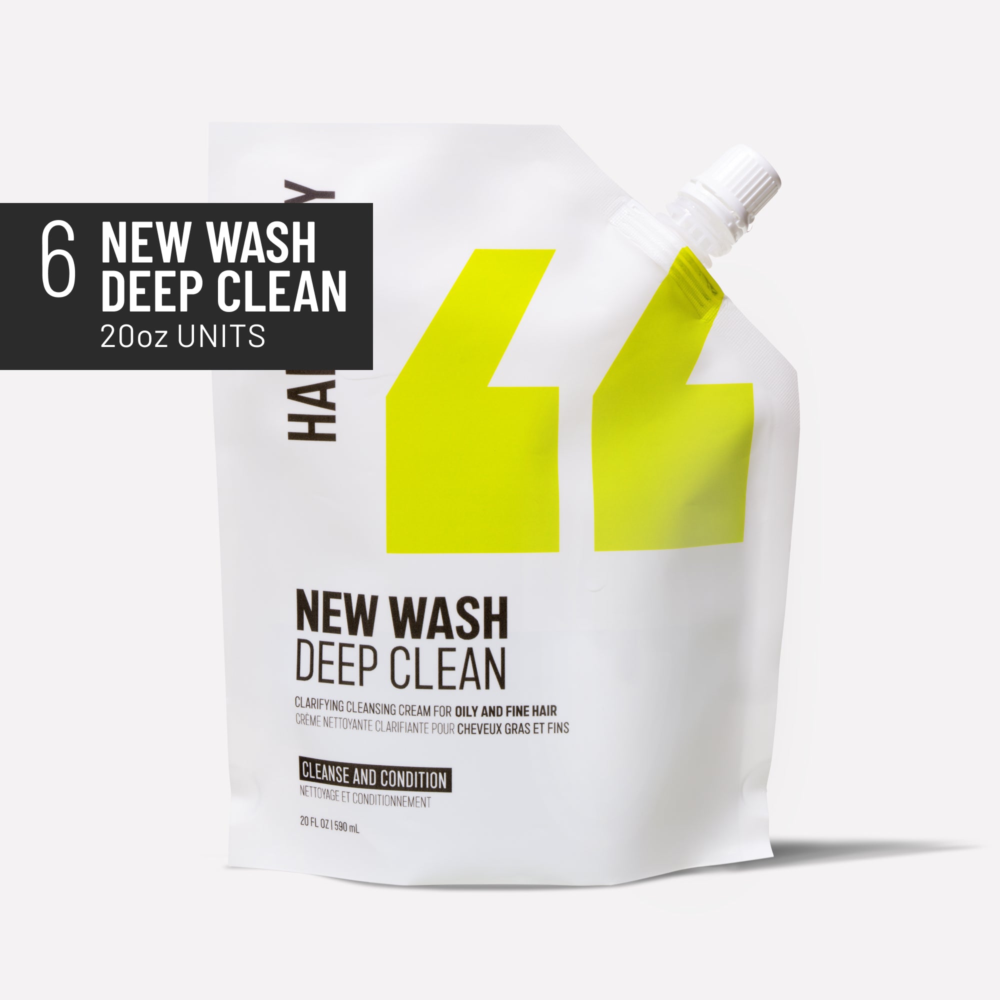 WS New Wash Deep Clean 20 oz Refill Pouch Case (6)
