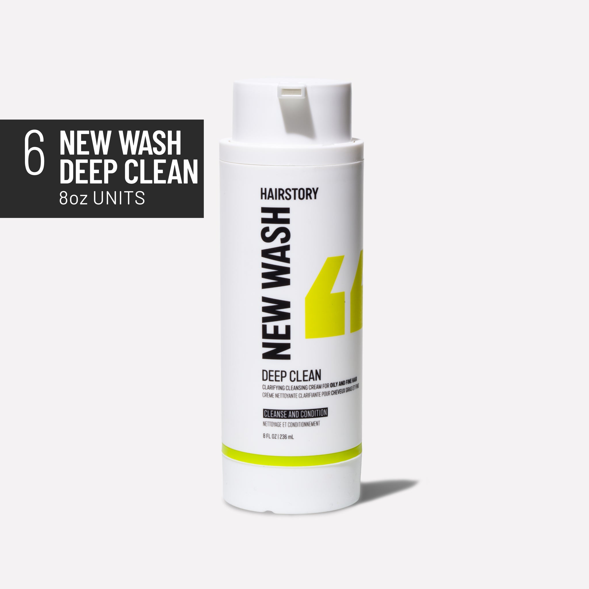 WS 8oz New Wash Deep Clean Case (6) BOTTLE
