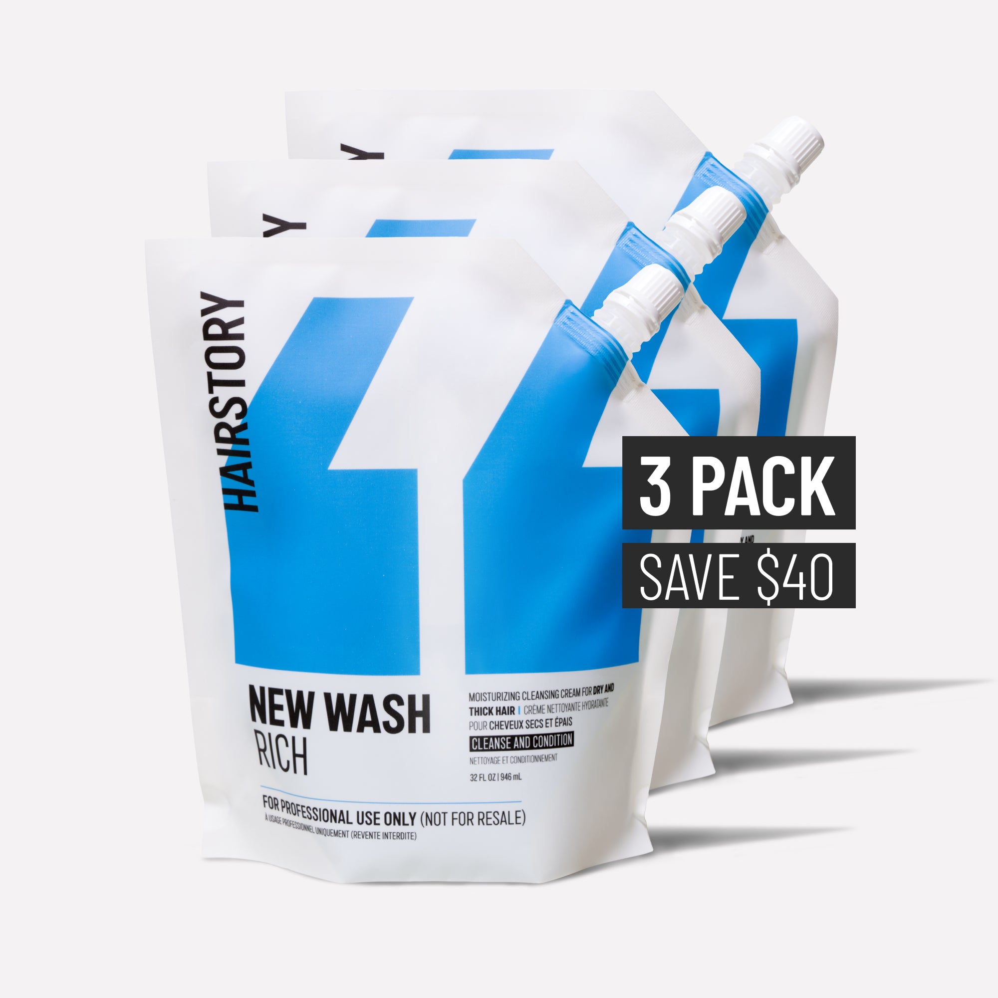 Backbar New Wash Rich x3