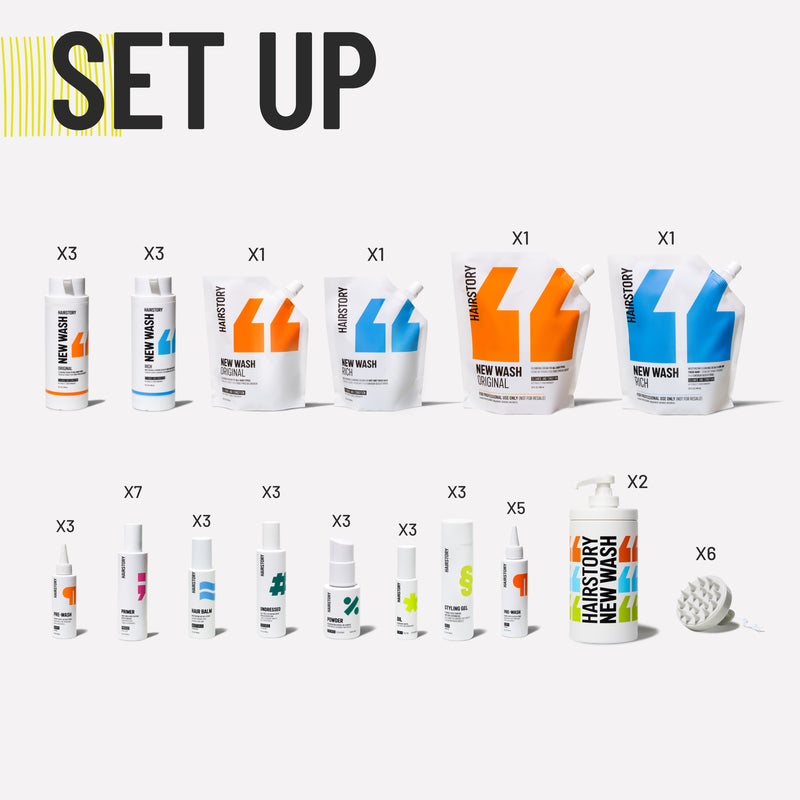 WS Salon Intro Kit - Set Up