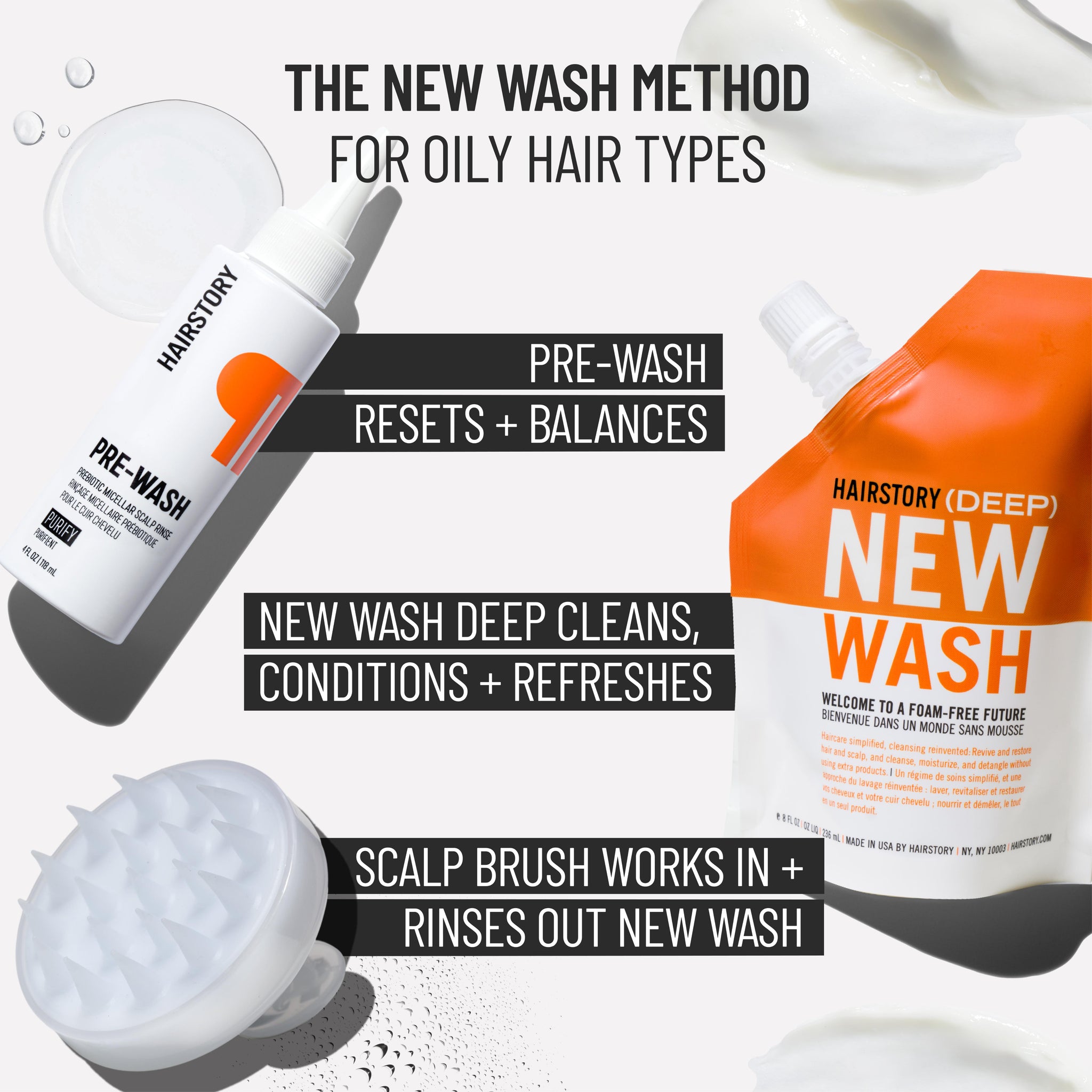 New Wash Method for Oily Hair